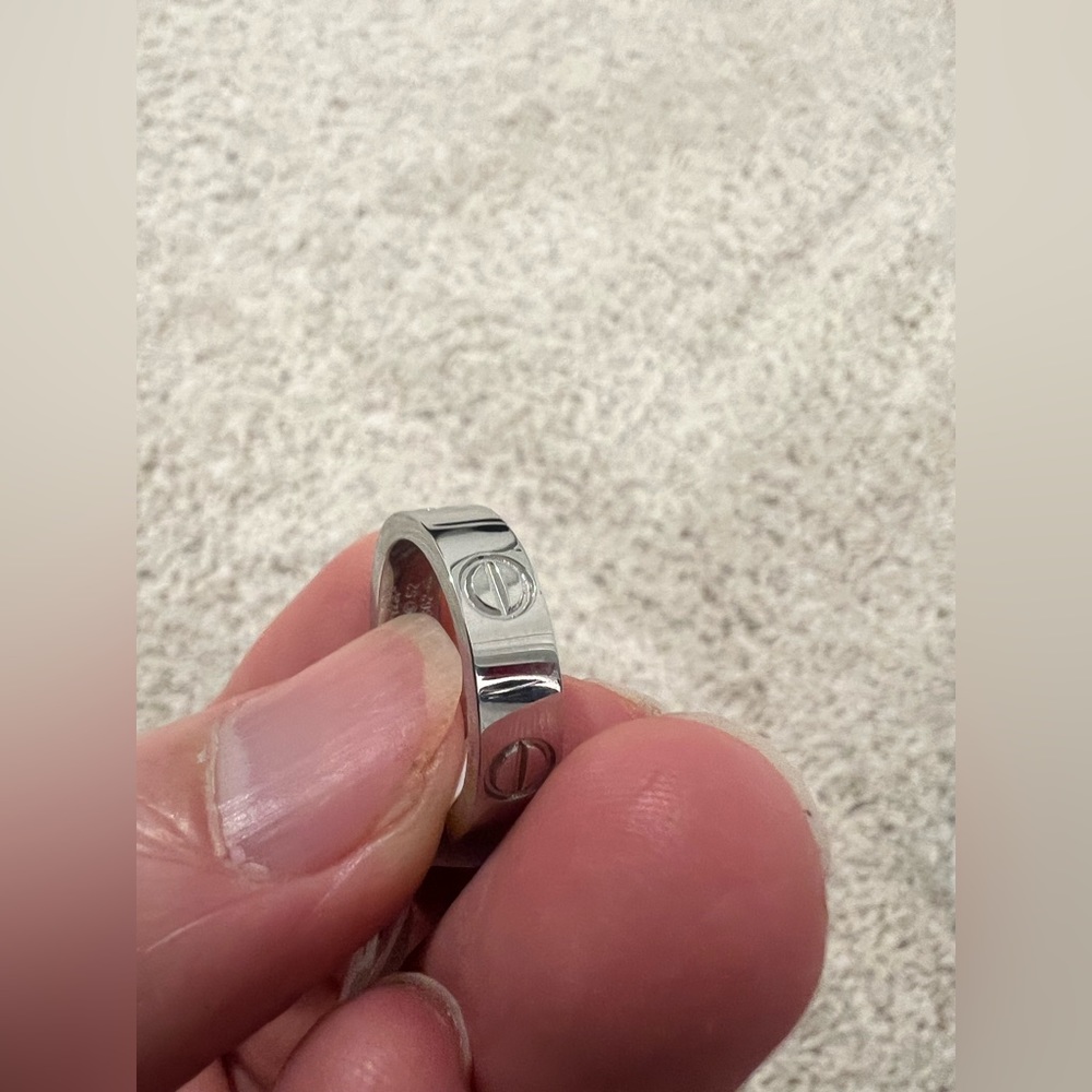 Love Silver Ring - image 2